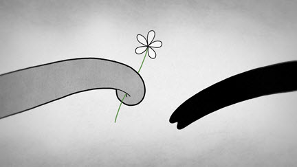 Waiting for the green